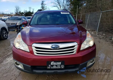 2011 Subaru Outback 2.5I Premium из США, поврежденный, VIN 4S4BRCGC6B3351105